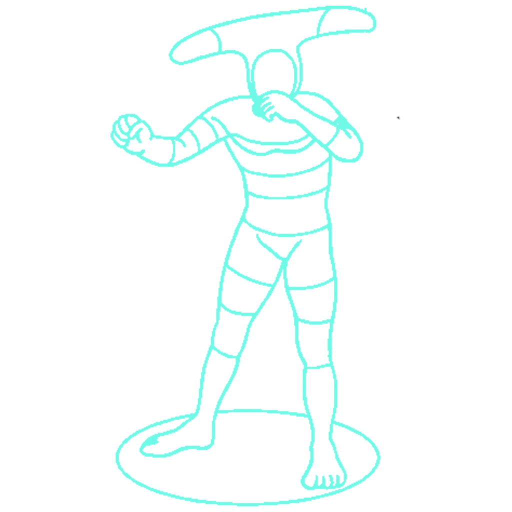 Imagen de Kotaix selknam como logo de Porvenir, Magallanes